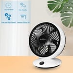 6 Inch Portable USB Desk Fan, 2-Speed Control USB Powered Fan, 6 Fan Blades, 1.5