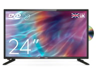 CELLO 24" inch LED TV & DVD COMBI FREEVIEW HD HDMI, USB BRAND NEW MADE IN UK