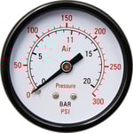 Manometer 0-16 bar, Ø50 mm