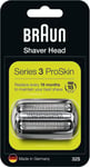 Braun Series 3 ProSkin 32S Electric Shaver Replacement Head - 100% GENUINE