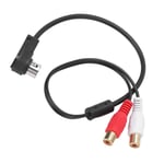 Car Radio AUX IN RCA Audio Cable Adapter for Alpine KCA121B Ainet Player 9887 1