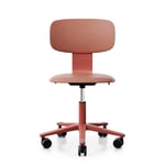 Kontorsstol Tion 2100, Färg Korall - (Blush / Blush Rose), Armstöd Nej