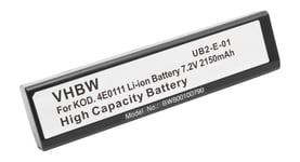 vhbw Batterie compatible avec Citizen PN-60, PN-60 PORTABLE PRINTER imprimante, scanner, imprimante d'étiquettes (2150mAh, 7,2V, NiMH)