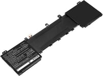 Kompatibelt med Asus ZenBook Pro 15 UX550GE-BO006T, 15.4V, 4400 mAh