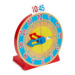 Turn & Tell Clock - Wooden Educational Toy Melissa & Doug 14284