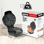 Electric Heart Shaped 5 Slice Non Stick Belgian American Waffle Maker 1000W New 