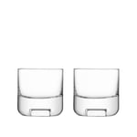 LSA International - Cask Whisky Tumbler 240ml Clear Set of 2 - Whiskyglas