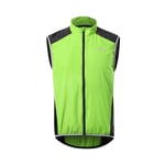 ARSUXEO Men's Cycling Vests Reflective Sleeveless Jacket 20V1 green XXL