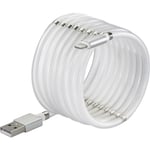 Renkforce - Câble usb usb 2.0 usb-a mâle, Connecteur Lightning 1.00 m blanc TO-6897012