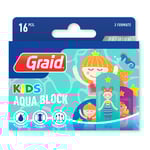 Graid Aqua Block Kids Premium Plåster Sjöjungfrur