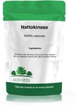 ECO-VITS NATTOKINASE (6000FU) 120 CAPS Recyclable Packaging. Sealed Pouch