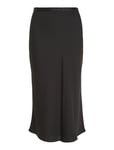 Recycled Cdc Bias Cut Midi Skirt Black Calvin Klein