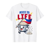 Pinoy Pinay lover of rice is life funny Filipino rice cooker T-Shirt