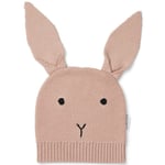 Liewood Viggo knit hat wool – rabbit rose - 3-4år