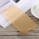 iPhone XS Max Skal Tunt TPU -  Guld (Färg: Guld)