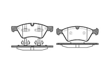 Bromsbelägg Remsa - Mercedes - W211, W164, M-klass, W463, W251, X164