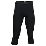 Dovre Wool Three Quarter Long Johns Svart ull XX-Large Herr