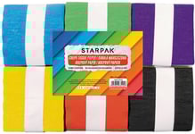 Starpak Crepepapper 10X200cm 10 Färger 6 St.