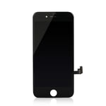 iPhone 8/SE 2020 JK LCD Skärm med hög ljusstyrka - Svart Svart
