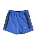 New Balance Boys Boy's Junior Accelerate Shorts in Blue - Size 10-12Y