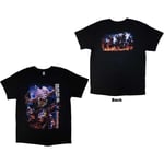 Iron Maiden Unisex T-Shirt: Dead By Daylight Monster Eddie (Back Print) (Large)