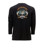 Grundéns Tuna Tattoo LS T-Shirt  Black, S -
