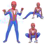Halloween Barn Spiderman Ps4 Insomniac Games Pojkar Bodysuit Cosplay Kostymer Jumpsuit Fest Zentai Dräkt 3-4 Years
