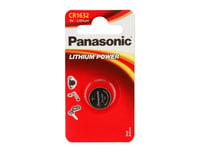 Panasonic Lithium Power CR1632, 3V - Litium nappiparisto
