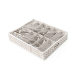 Compactor Madison Housse de rangement chaussures, Taupe, 76 x 60 x H.15 cm, RAN7469