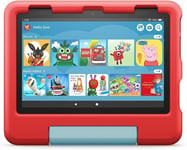 Amazon Fire HD 8 Kids tablet | 8" HD display, ages 3-7 32 GB Red