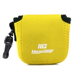 MegaGear MG1852 Ultra Light Neoprene Camera Case compatible with GoPro Hero9, Hero8, DJI Osmo Action, Sony RX0 II, GoPro Hero 7, Sony RX0 1.0 - Yellow