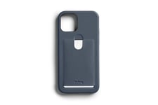 Bellroy Phone Case for iPhone 12 Pro Max – 1 Card (slim leather phone case, card holder) - Basalt