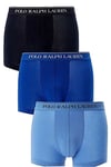New Mens Ralph Lauren 3 Pack Boxers Navy / Blue Size S
