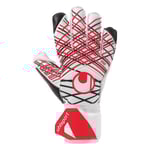 Uhlsport Målvaktshandske Absolutgrip - Vit/Svart/Röd, storlek 10