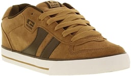 Globe Encore 2 Tan Brown Suede Mens Skate Trainers Shoes Boots-12