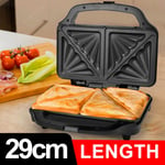4 Slice Sandwich Maker Toaster Panini Press Electric Deep Fill Toastie 900W