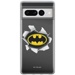 ERT GROUP Coque de téléphone Portable pour Google Pixel 7 Pro Original et sous Licence Officielle DC Motif Batman 059 Parfaitement adapté à la Forme du téléphone Portable, Coque en TPU