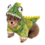 Dinosaur Hund Kostyme - X-Large