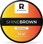 BYROKKO Shine Brown Sunbed Tanning Accelerator 210 ml Natural Tan Sunbed Cream