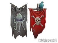 Tabletop-Art: Banner Set 2 Pirates (2)