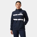 Helly Hansen Salt Stripe Vindjakke Dame Marineblå M