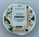 The Body Shop Almond Milk Body Butter, 96Hr Nourishing Moisture, 200ml A55