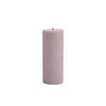 Led Pillar Candle 20 Cm, Light Lavender