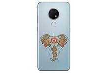 Taperso Coque et étui téléphone mobile nokia 5.3 elephant henne mandala
