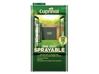  Cuprinol One Coat Sprayable Fence Treatment Forest Green 5 litre CUPNSFTFG5L