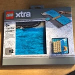 Lego Xtra Play Mat - 853841 2 In 1 Building Toy Fun Beach Sea Water Board
