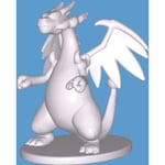MakeIT Size: Xl, High Poly "chardizard Mega" Pokémon Collection, Collec Multifärg Xl