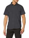 Craghoppers Kiwi Short Sleeve Shirt, Dark Grey, 50