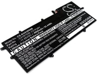 Kompatibelt med Asus Zenbook Flip UX360UA-DQ019T, 11,55V, 4800mAh