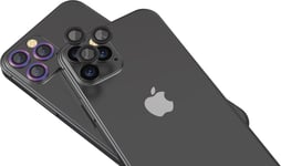 Devia Gemstone Lens Cover (iPhone 12/12 mini) - Rød